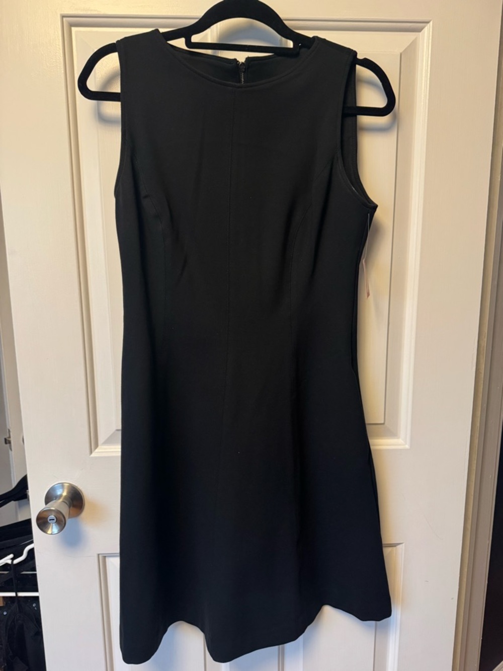 SPANX Black Perfect Fit-and-Flare Dress